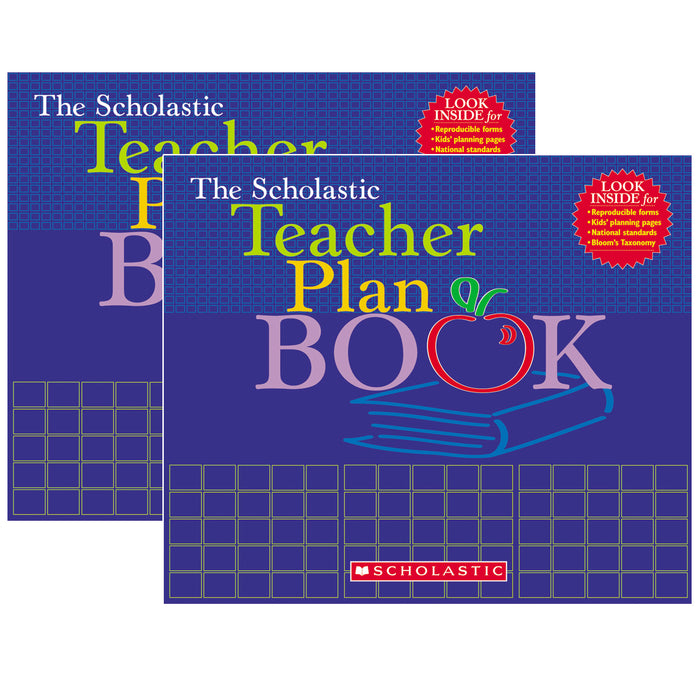 Teacher Plan Book (Updated), Pack of 2