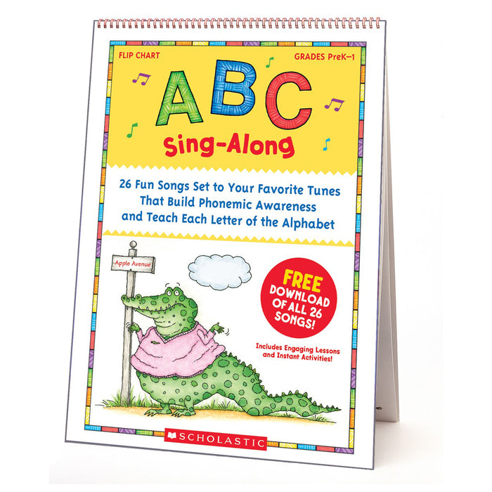 ABC SING ALONG FLIP CHART & CD