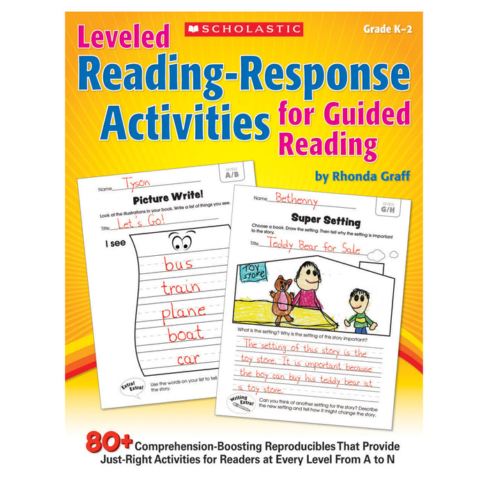 LEVELED READING RESPONSE ACTIVITIES