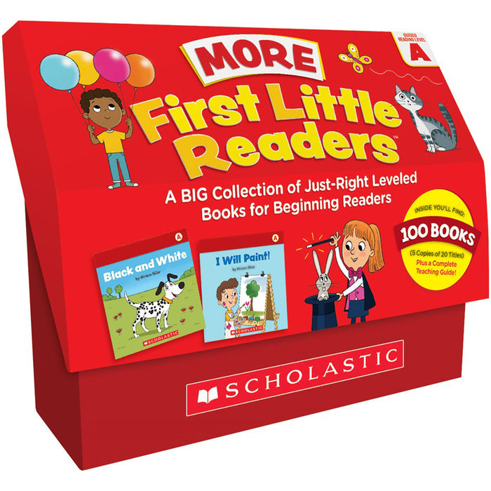 First Little Readers: More Guided Reading Level A Books (Classroom Set)