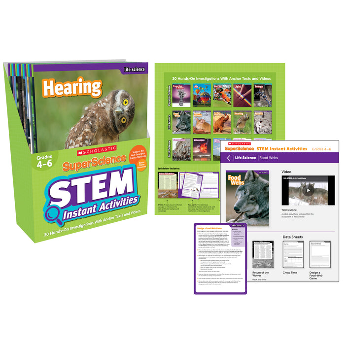 SUPERSCIENCE GR 4-6 STEM INSTANT