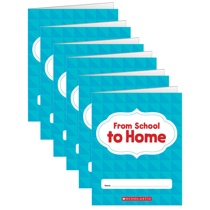 From School to Home Folder, Pack of 6