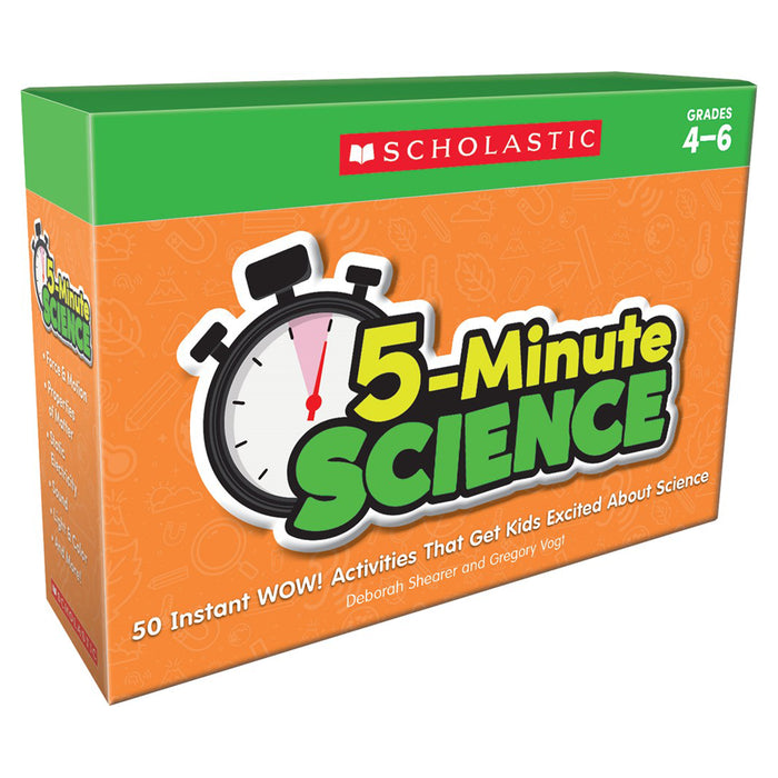 5 MINUTE SCIENCE GRADES 4 6