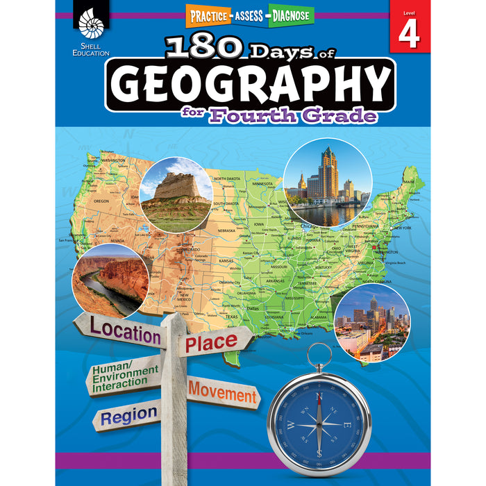 180 DAYS OF GEOGRAPHY GRADE 4