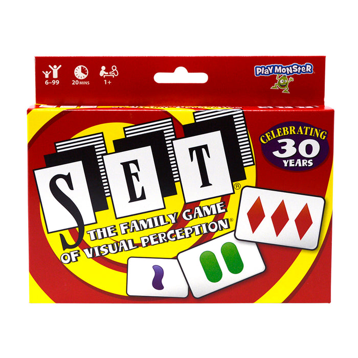 SET® The Family Game of Visual Perception®, Pack of 2