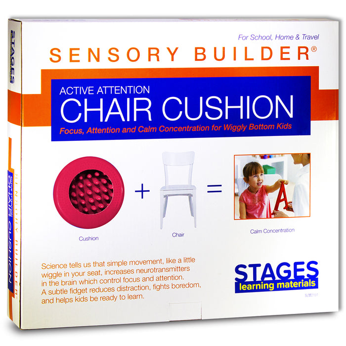 ACTIVE ATTENTION CHAIR CUSHION RED