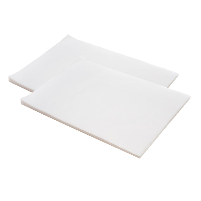 Art & Decoration Fabric Sheets, 12" x 18", White, 45 Sheets Per Pack, 2 Packs