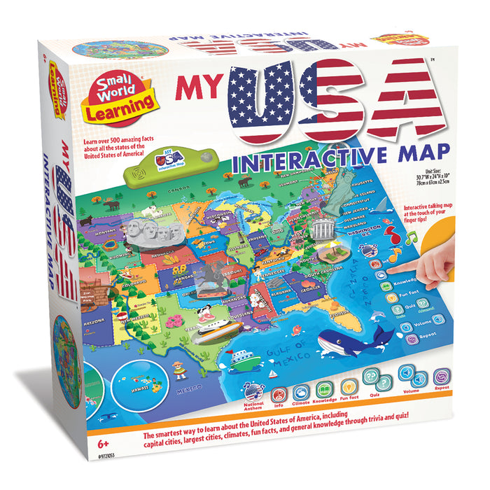 My USA Interactive Map