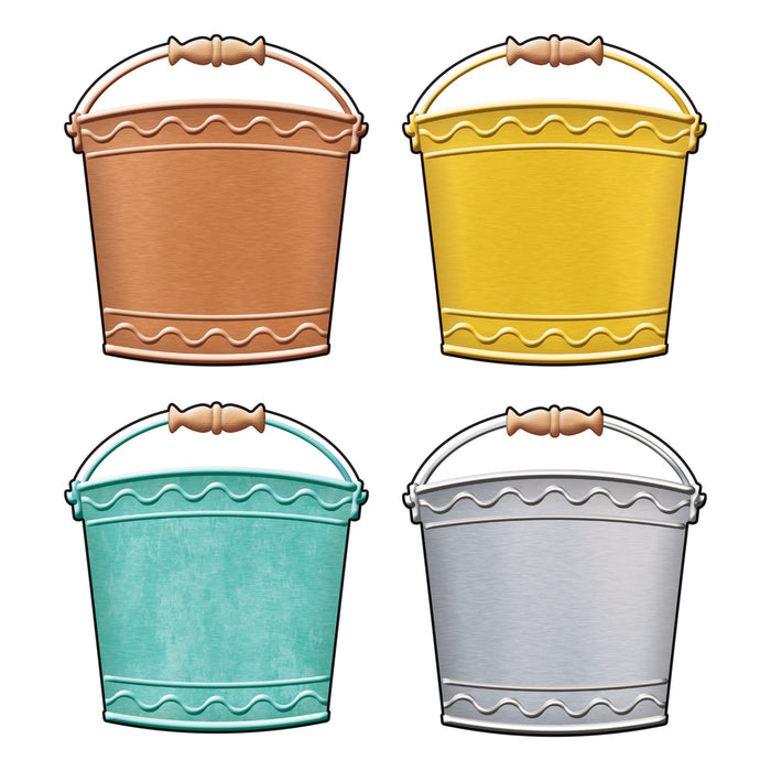 I ♥ Metal Buckets Classic Accents® Variety Pack, 36 Per Pack, 3 Packs