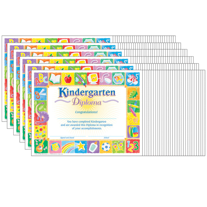 Classic Kindergarten Diploma, 30 Per Pack, 6 Packs