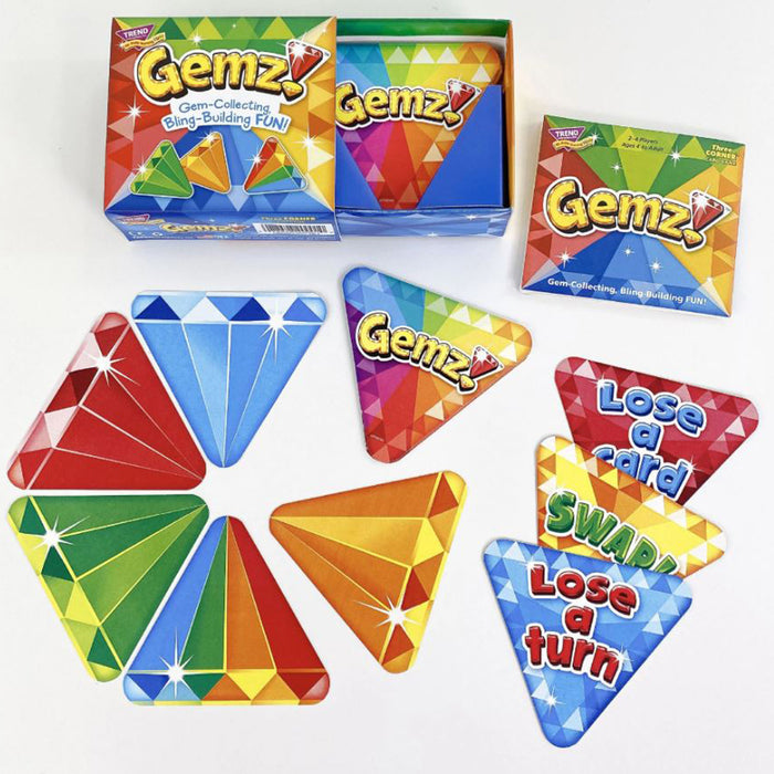 Gemz!™ Three Corner™ Card Game, Pack of 3