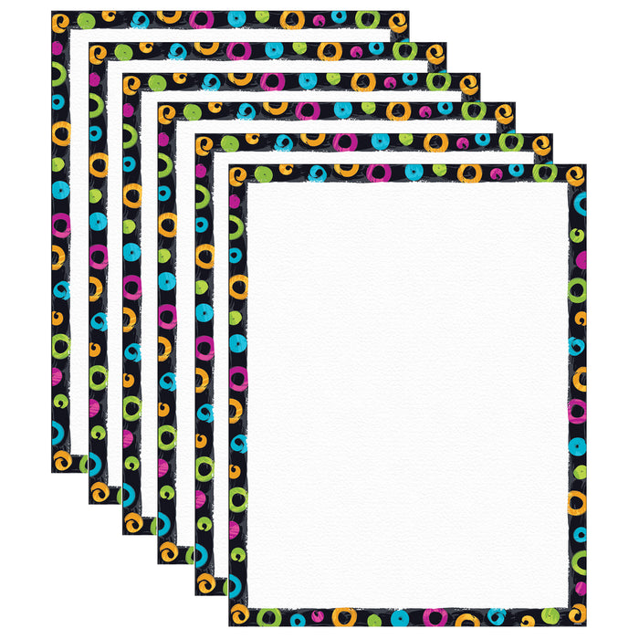 Blank Color Harmony™ Learning Chart, 17" x 22", Pack of 6