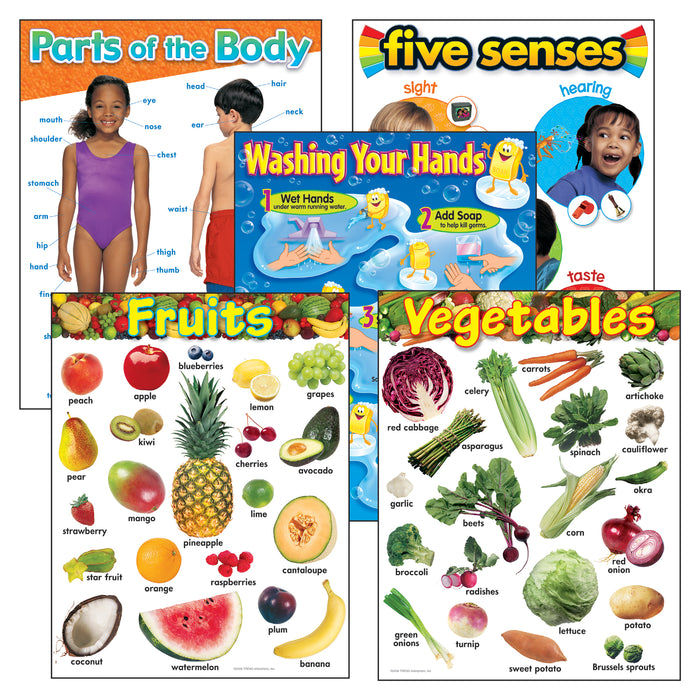 HEALTHY LIVING LEARNING CHARTS