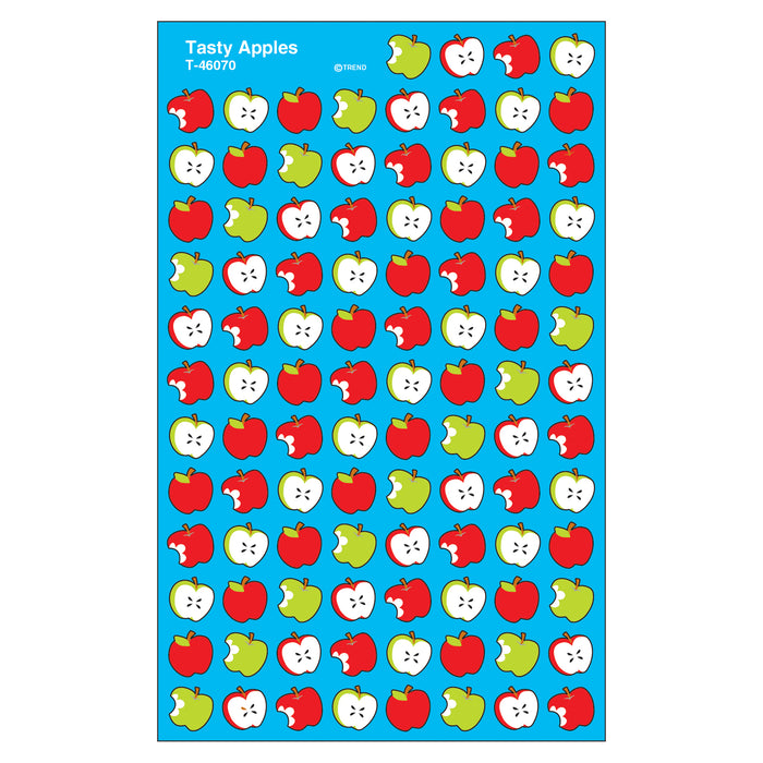 Tasty Apples superShapes Stickers, 800 Per Pack, 6 Packs