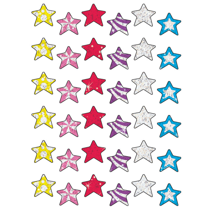 Star Brights Sparkle Stickers®, 72 Per Pack, 12 Packs
