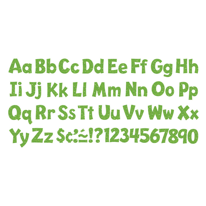 (3 PK) 4IN READY LETTERS LIME