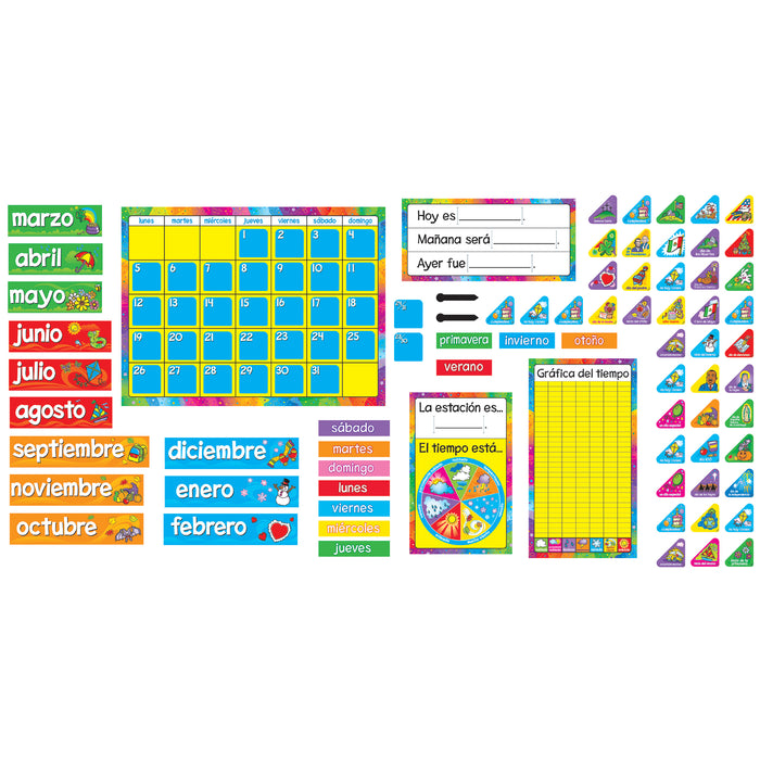 Calendario Anual (Spanish) Bulletin Board Set, 2 Sets