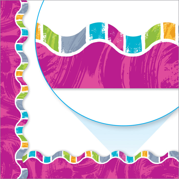 (6 PK) COLOR HARM BERRY N STRIPES