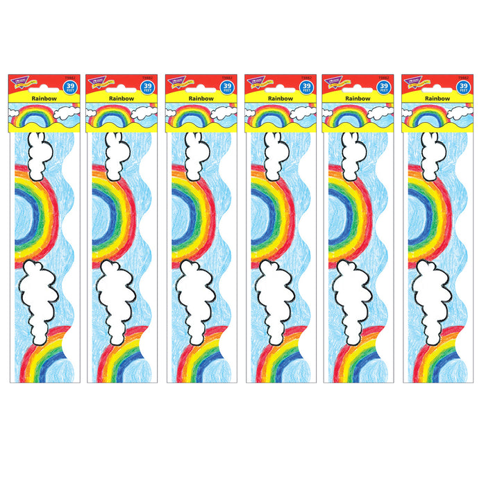 Rainbow Terrific Trimmers®, 39 Feet Per Pack, 6 Packs