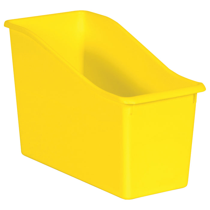 Yellow Plastic Book Bin, Pack of 6