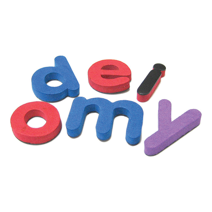 Magnetic Foam: Small Lowercase Letters, 55 Per Pack, 5 Packs