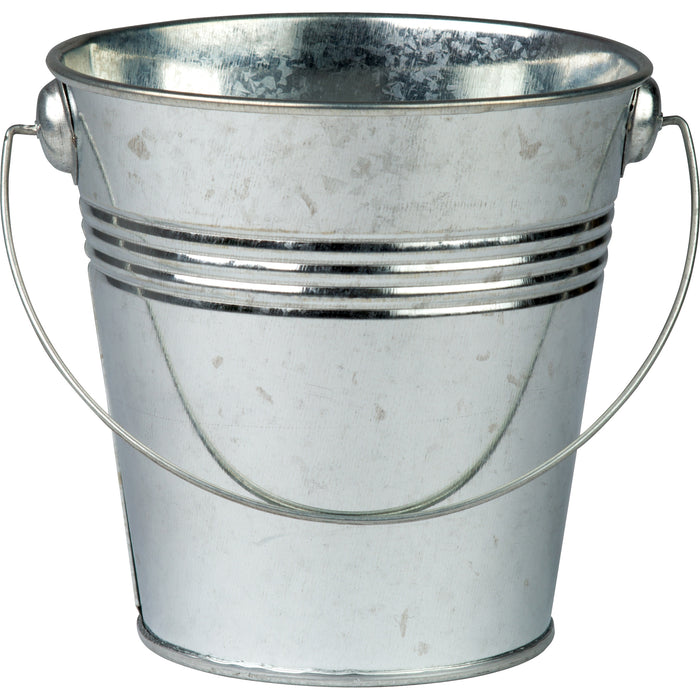 Metal Pail with Handle, Pack of 6