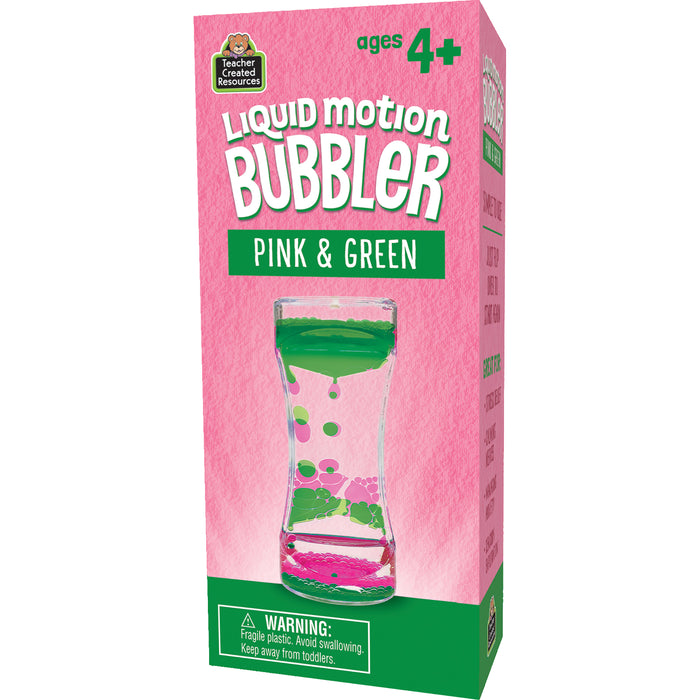 Pink & Green Liquid Motion Bubbler, Pack of 6