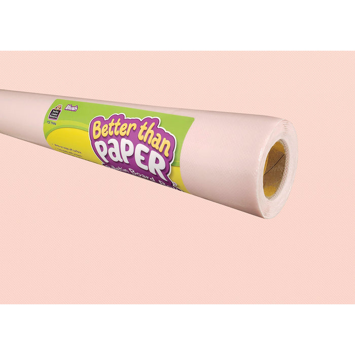 Blush Better Than Paper Bulletin Board Roll, 4' x 12', Pack of 4