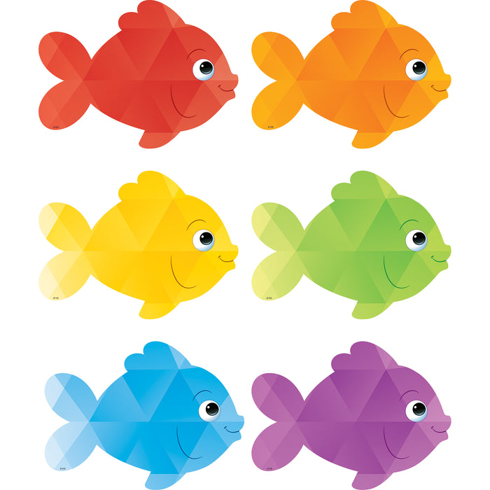 Colorful Fish Accents, 30 Per Pack, 3 Packs