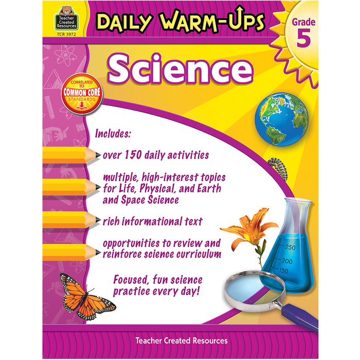 DAILY WARM UPS SCIENCE GR 5