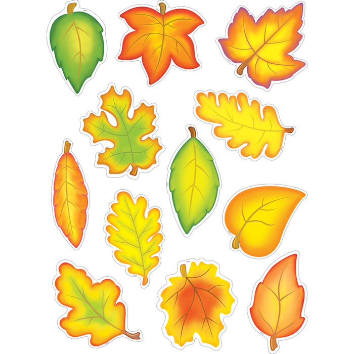 Fall Leaves Accents, 30 Per Pack, 3 Packs