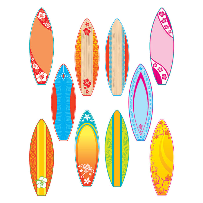 Surfboards Accents, 30 Per Pack, 3 Packs