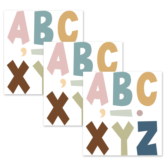 Everyone is Welcome 7" Fun Font Letters, 120 Per Pack, 3 Packs