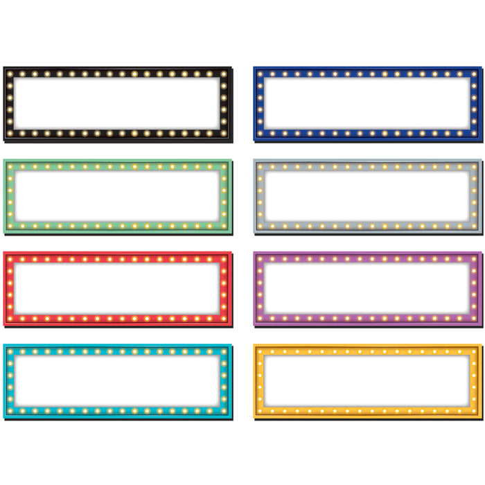 Marquee Labels Magnetic Accents, 20 Per Pack, 3 Packs