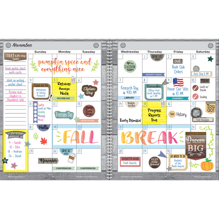 HOME SWEET CLASSROOM LESSON PLANNER