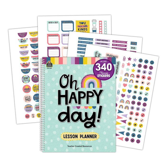 Oh Happy Day Lesson Planner