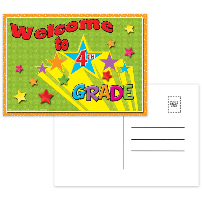 POSTCARDS WELCOME TO 4TH GRADE