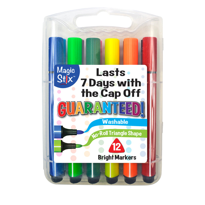 Triangular Markers, 12 Per Pack, 6 Packs