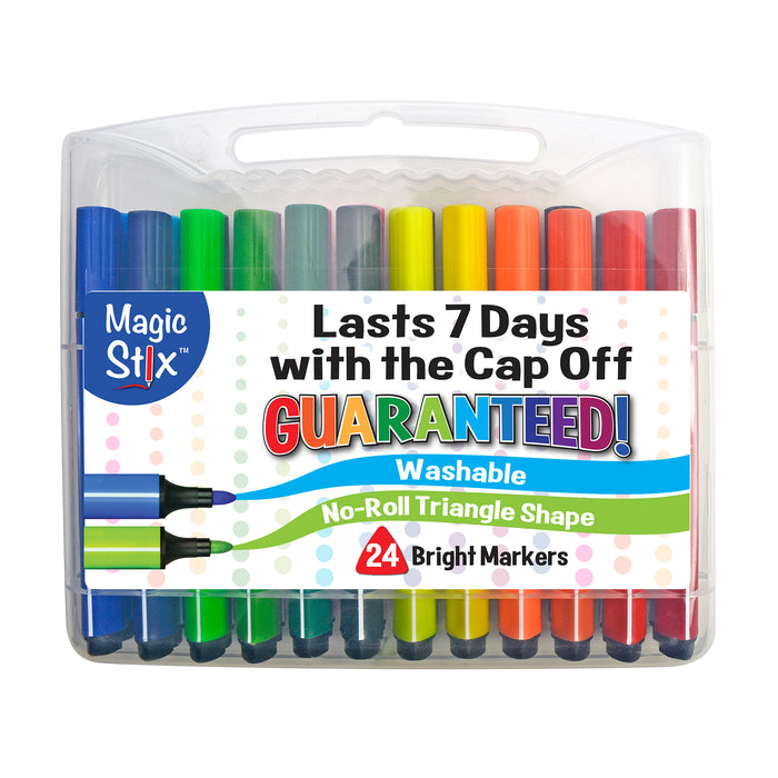 Triangular Markers, 24 Per Pack, 2 Packs