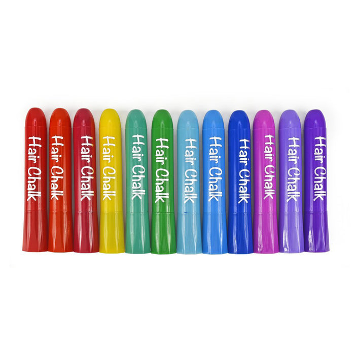 Hair Coloring Chalk, 12 Colors