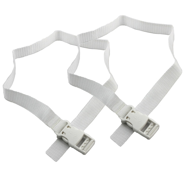 Junior Seat Replacement Belt, White, Pack of 2
