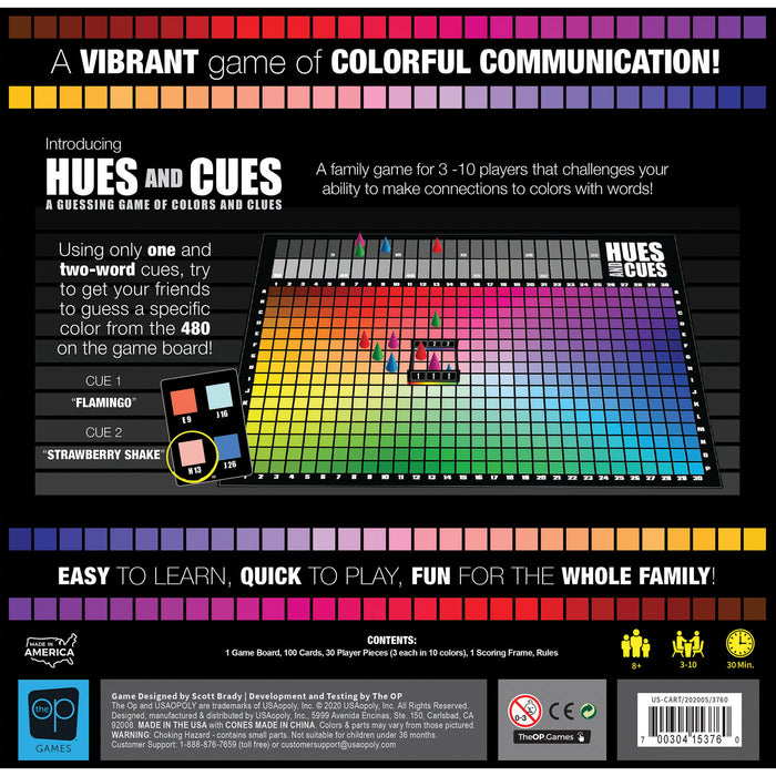 Hues and Cues Games