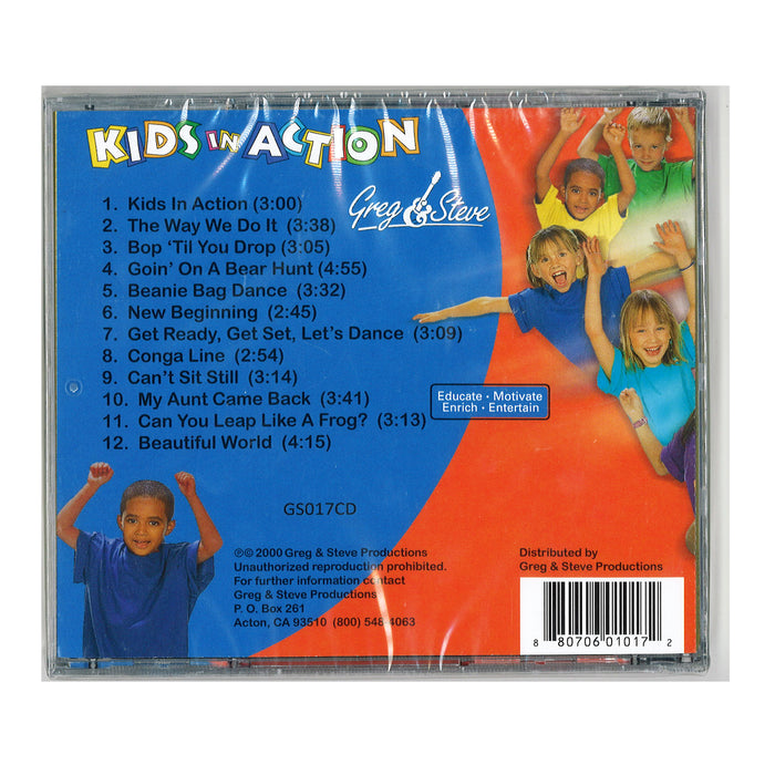 GREG & STEVE KIDS IN ACTION CD