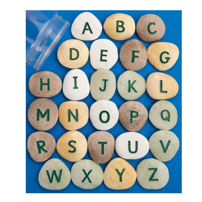 UPPERCASE ALPHABET PEBBLES