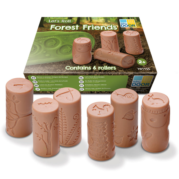 Let's Roll, Forest Friends Rollers, Set of 6