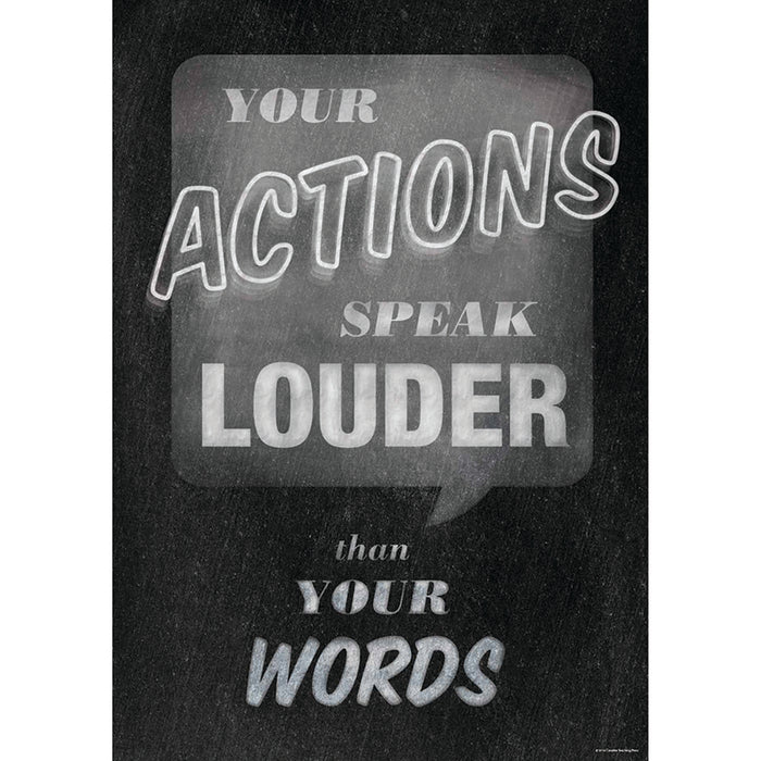YOUR ACTIONS POSTER