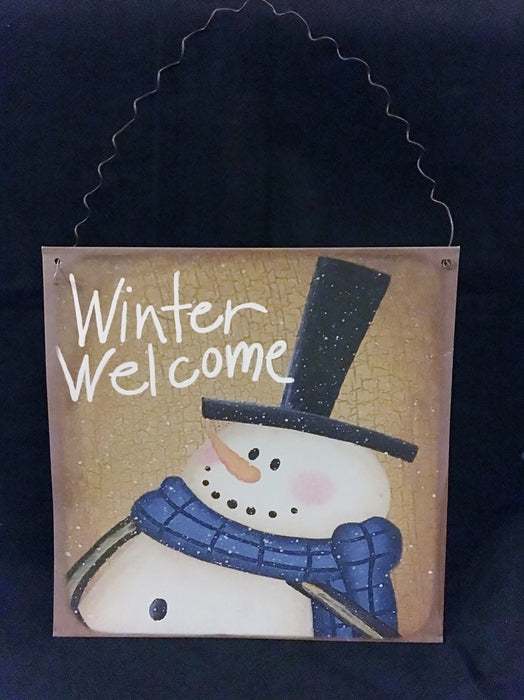 Winter Welcome Decor (Set of 4)