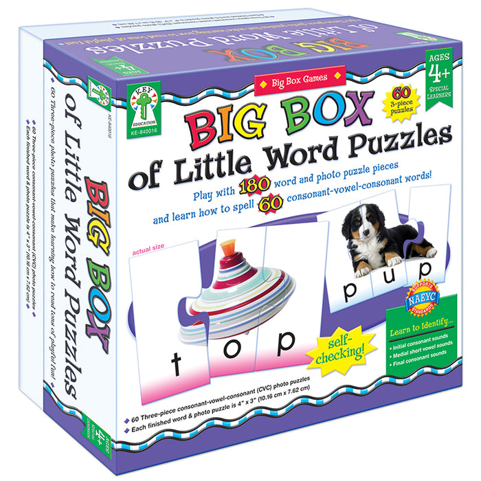 BIG BOX OF LITTLE WORD PUZZLES