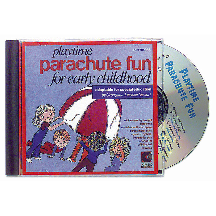 PLAYTIME PARACHUTE FUN CD AGES 3-8
