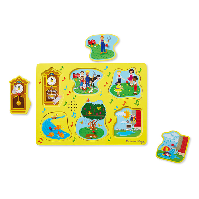 NURSERY RHYMES SOUND PUZZLE YELLOW